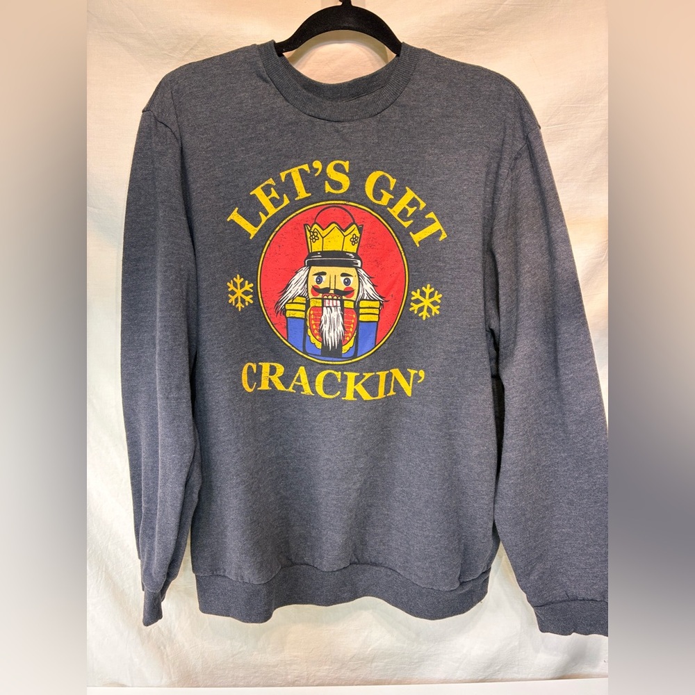 Nutcracker Christmas ugly sweater sz L